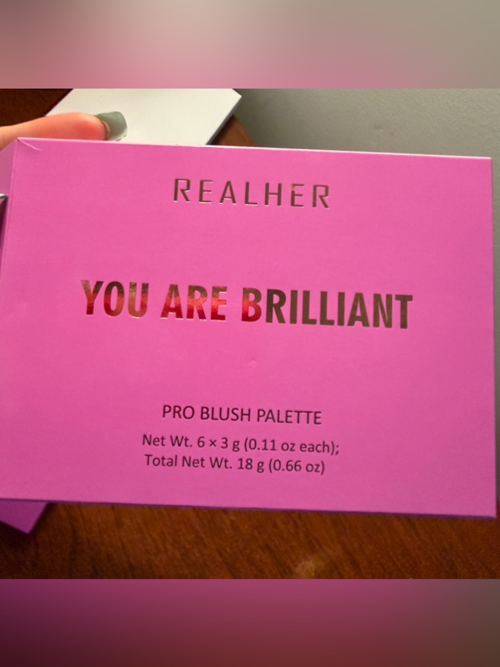 RealHer You Are Brilliant Pro Blush Palette - Hot Pink